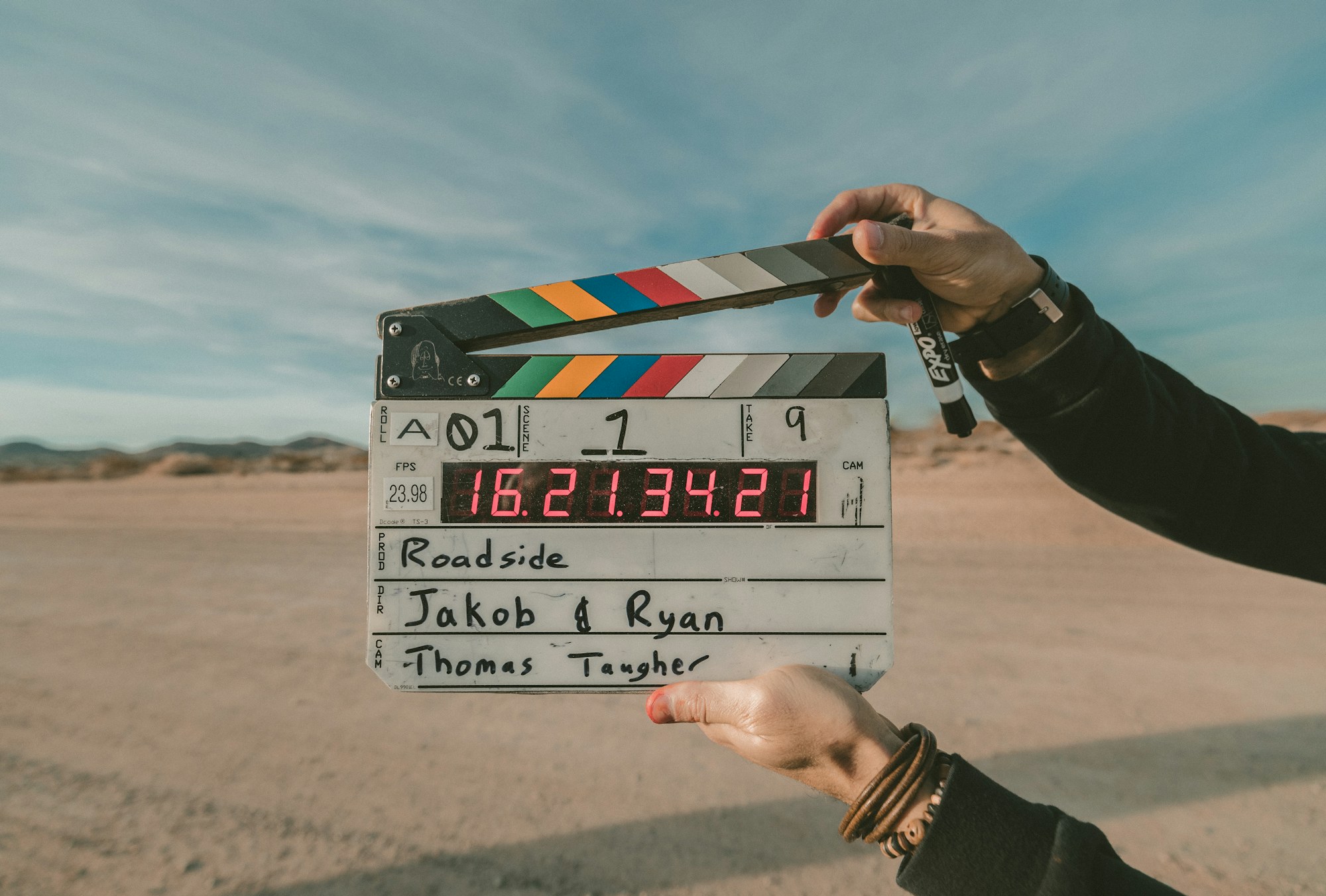 Editorial film production still